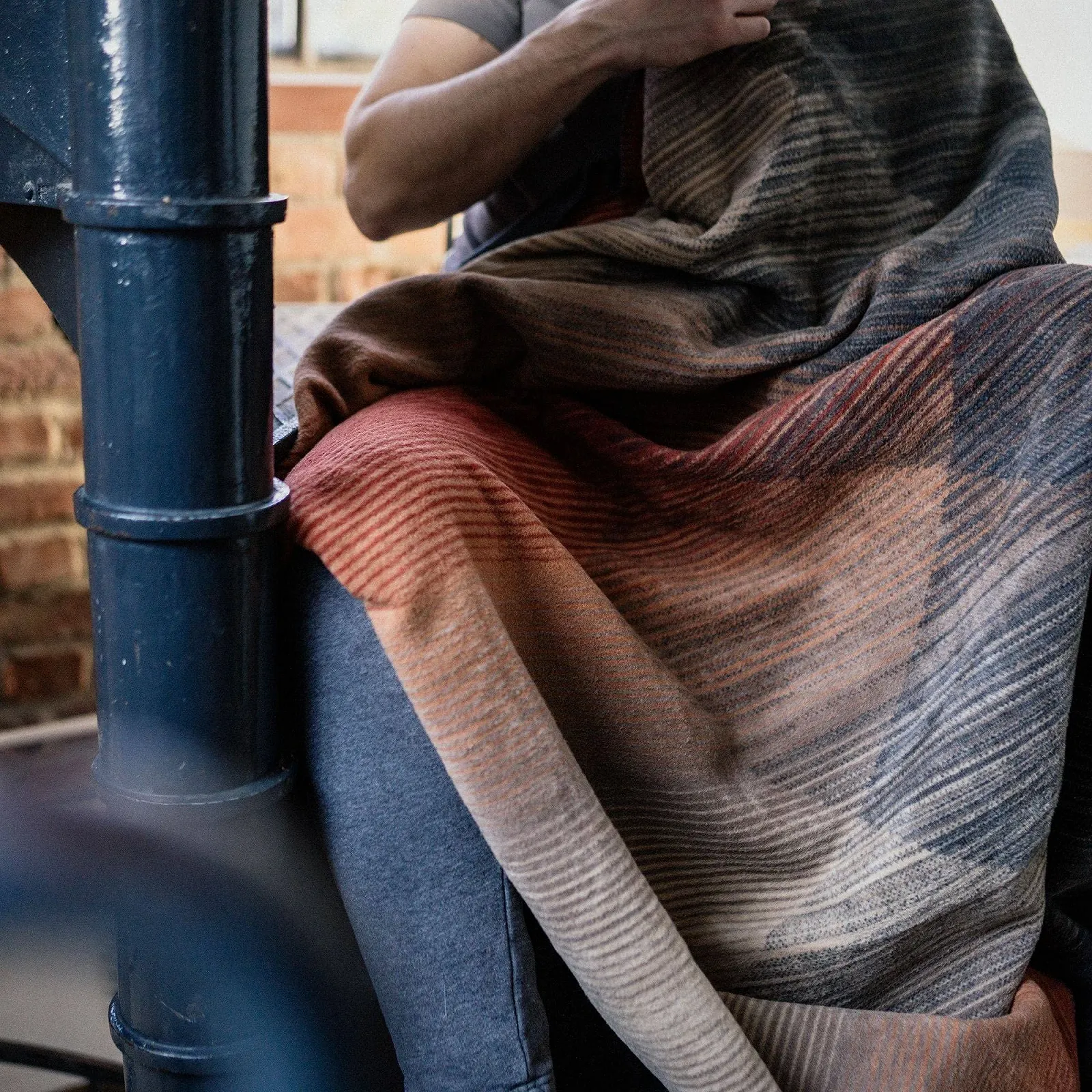 Плед Ibena Luena 150 x 200 см - Бавовняна суміш, М'який, Теплий, фото №5