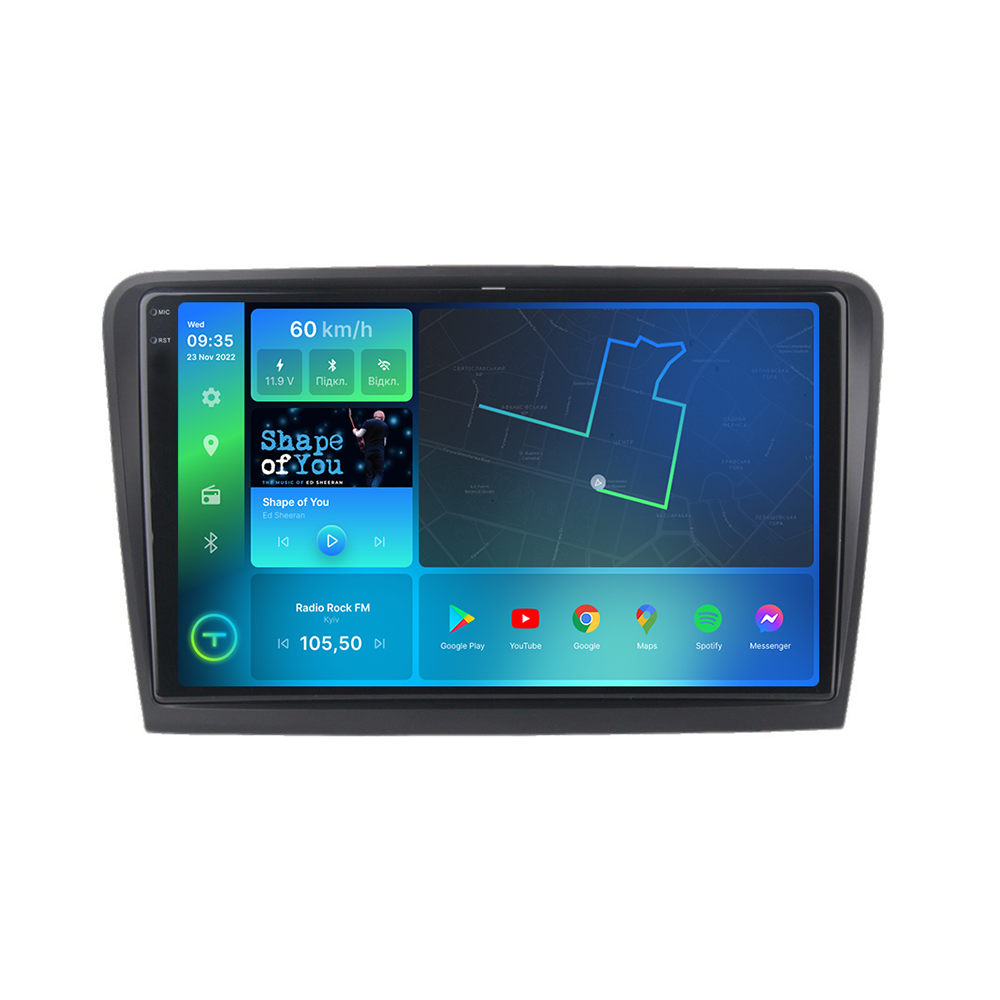 Штатная магнитола Torssen 2K Skoda Superb 13-16 F10432 4G Carplay DSP 4/32Gb QLed 10, фото №1