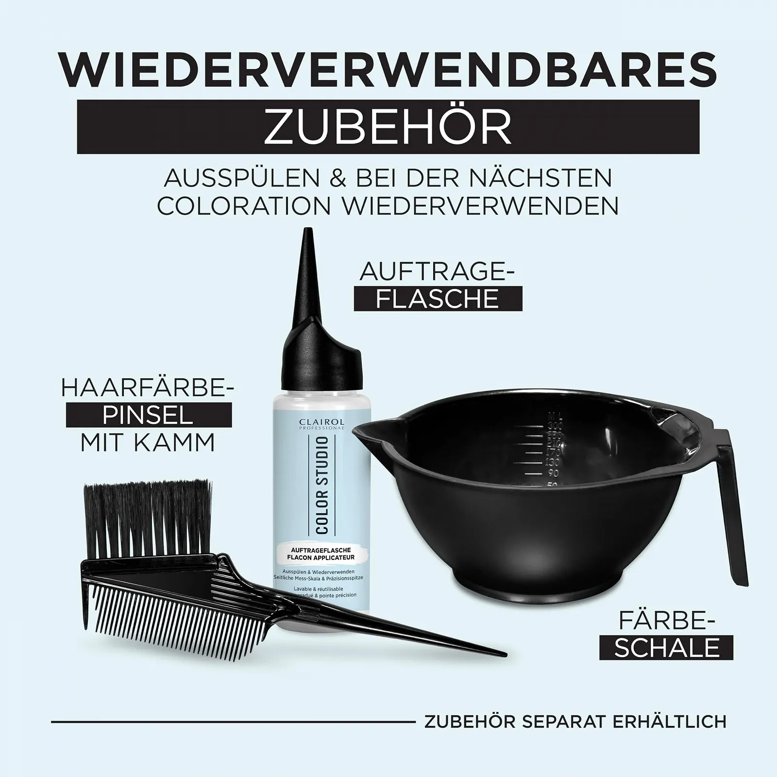 Фарба для волосся Clairol Professional Color Studio Перманентна Темно-коричневий 3/0 (110 мл), фото №8