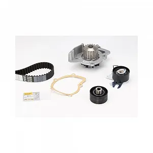 Водяний насос + комплект ременя ГРМ CONTINENTAL CTAM CT1091WP1 для CITROËN FIAT FORD - Фото 1