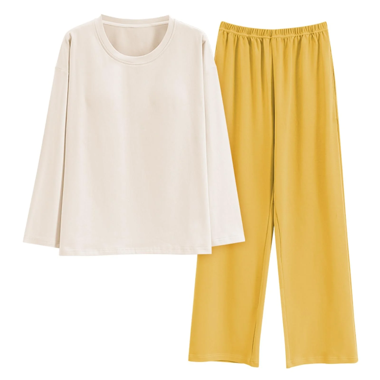 Пижамный комплект GOSO для девочек, хлопок, теплая домашняя одежда, длинные рукава, длинные брюки, дышащий, милый, стильный, для девочек в возрасте 9-15 лет, фото №1 Пижамный комплект GOSO для девочек, хлопок, теплая домашняя одежда, длинные рукава, длинные брюки, дышащий, милый, стильный, для девочек в возрасте 9-15 лет, фото №1