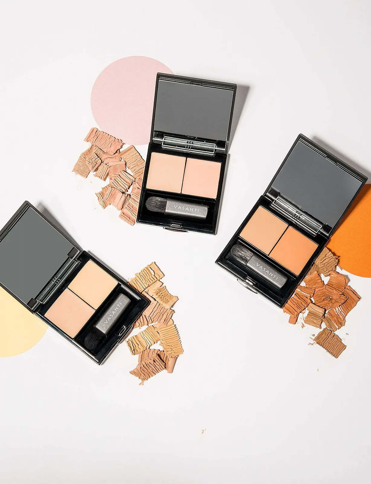 Коректор Vasanti Wonders of the World Duo Y2 - Жовтий, фото №5