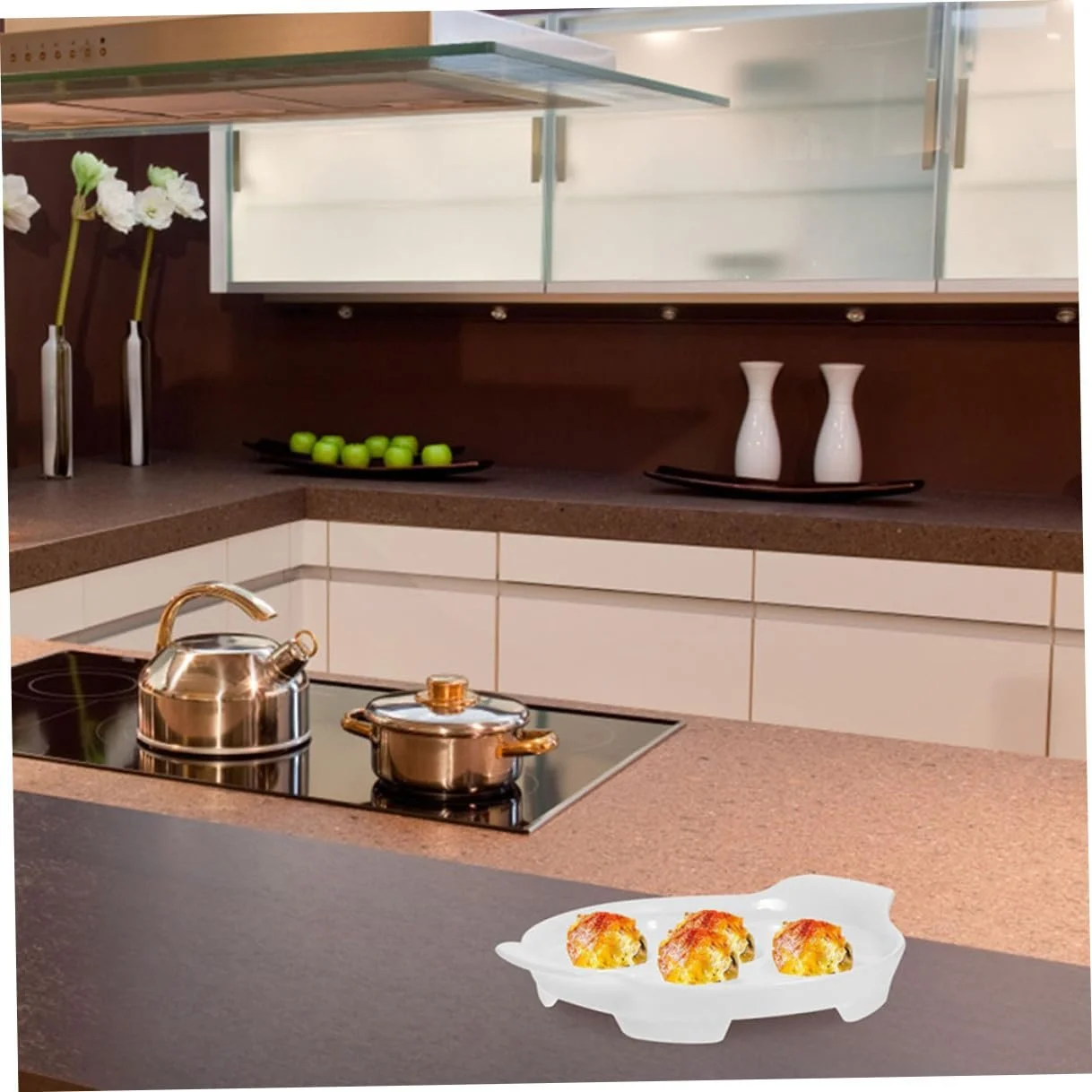 Форма для запікання Keramik Escargot 2 шт. з ручками для равликів керамічна, фото №6