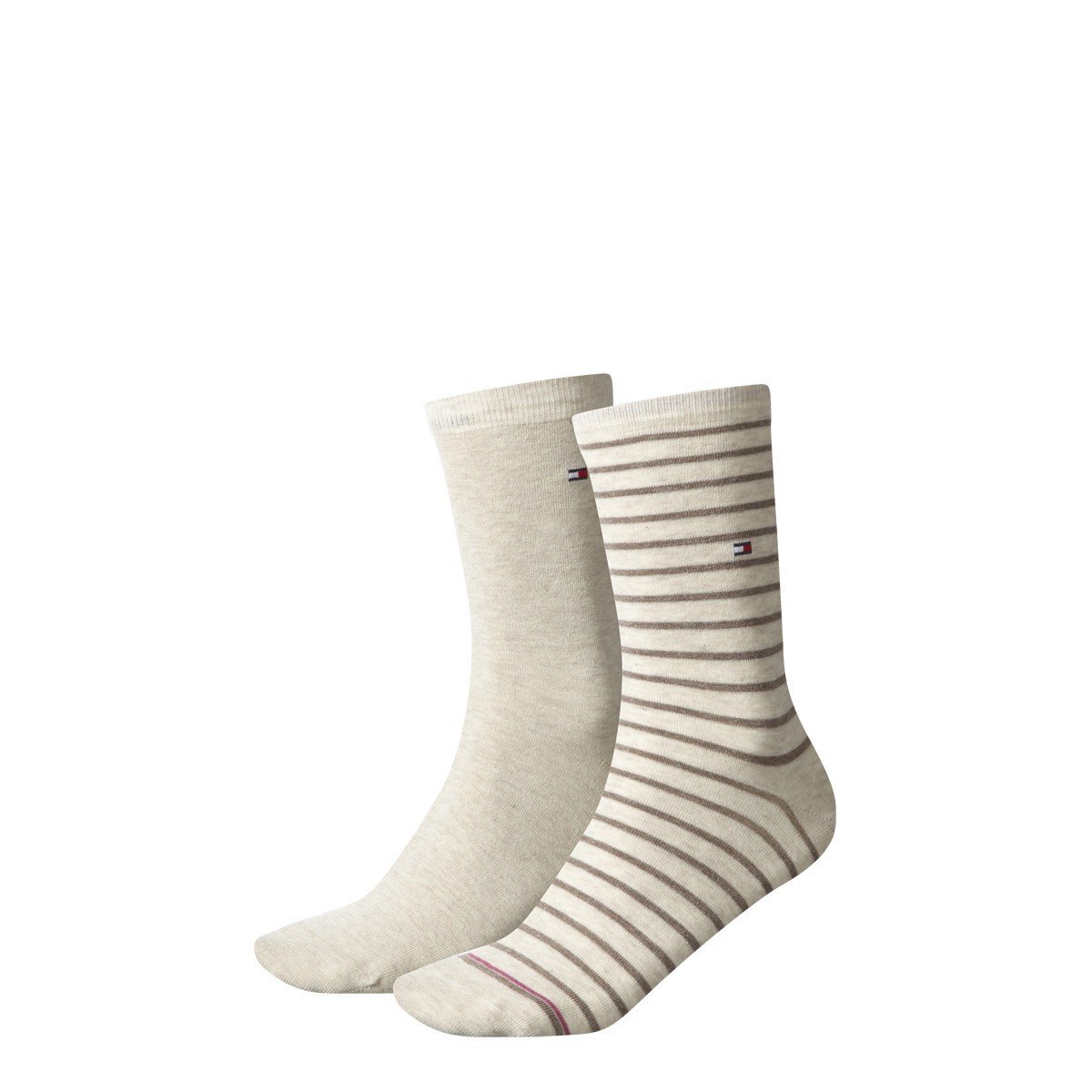 Носки Tommy Hilfiger Small Stripe Casual, 8 пар, Middle Grey Melange-758, фото №4