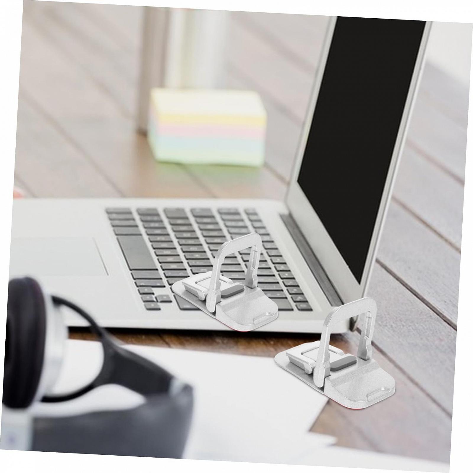 Підставка для ноутбука Homoyoyo, складана, ергономічна, стабільна з прихованими ніжками для клавіатури, сумісна з різними ноутбуками, 2 шт, фото №7