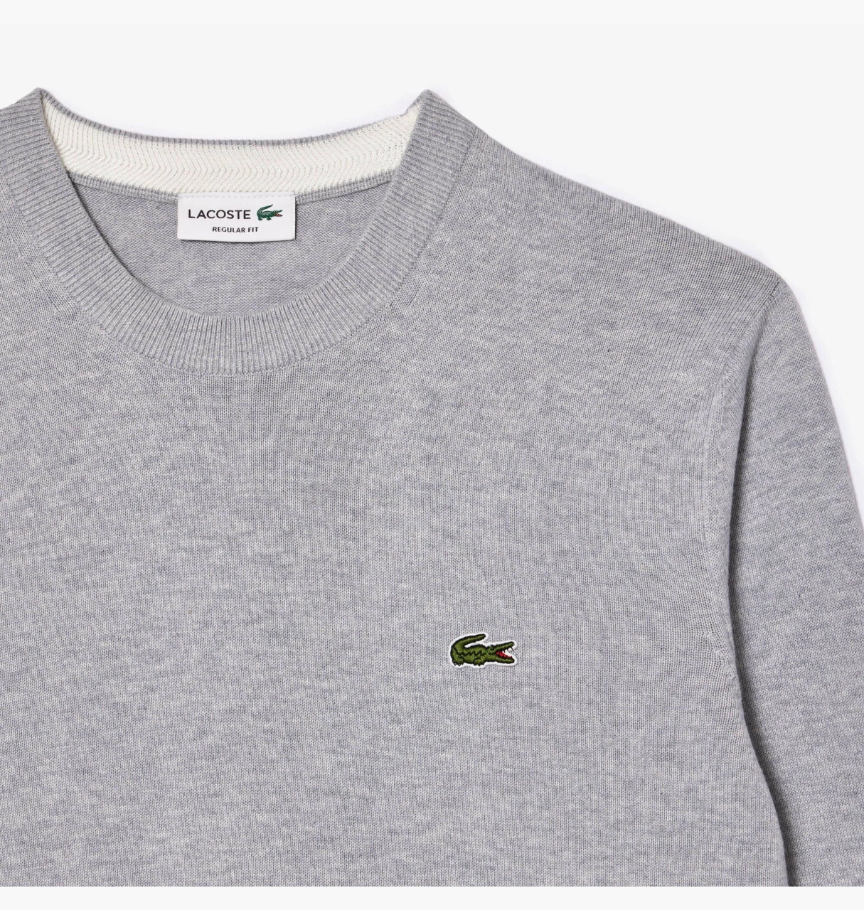 Світшот чоловічий Lacoste Regular Fit Grey AH1985CCA L, фото №2