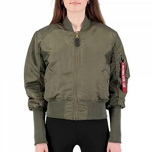 Бомбер ALPHA INDUSTRIES Ma-1 Cyber Wmn Женская Куртка-бомбер - Фото 1