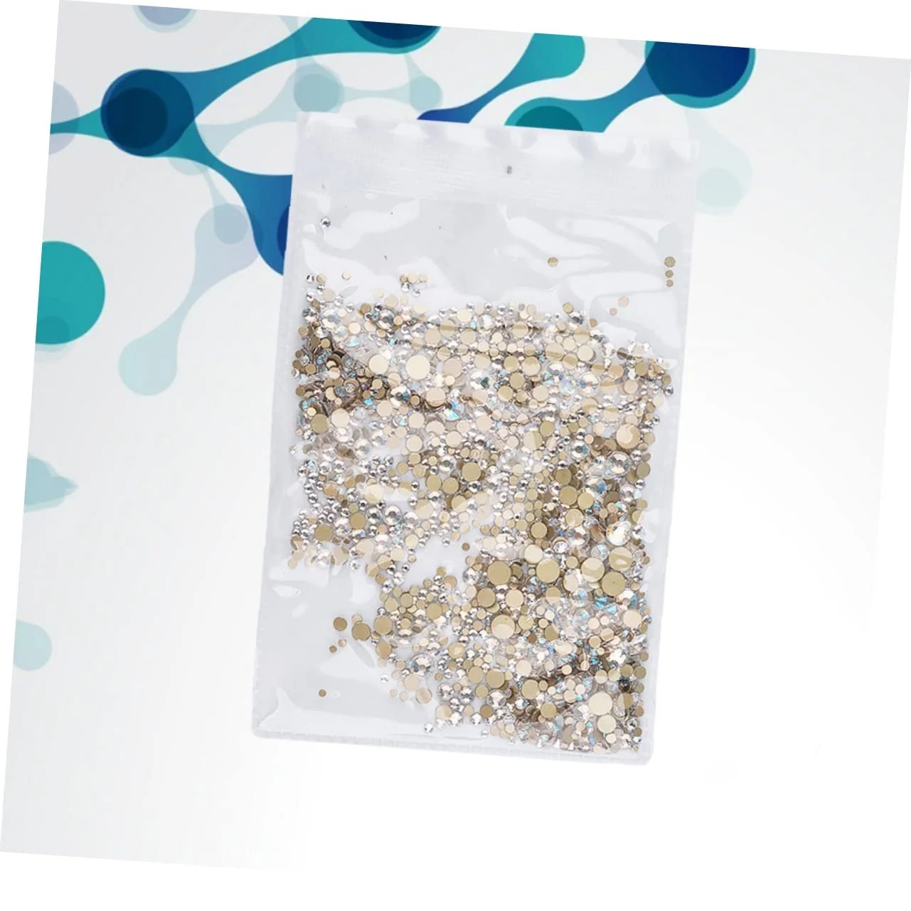 Стрази для нігтів Housoutil Crystal 4320 штук, фото №3