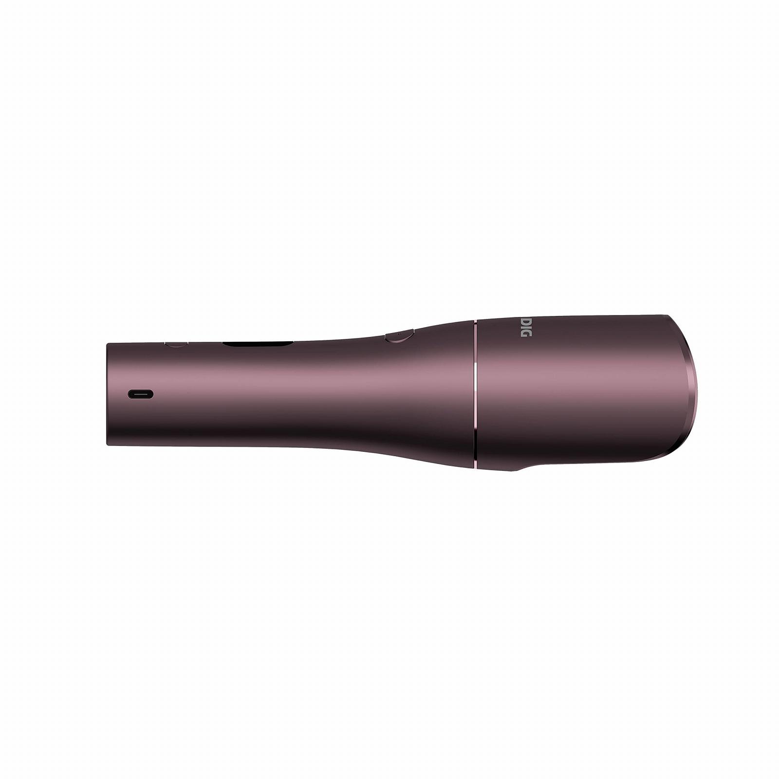 Автоматична плойка Grundig EasyCurl HS 6230 бездротова 3 рівні температури керамічне покриття таймер LCD Фіолетова, фото №10