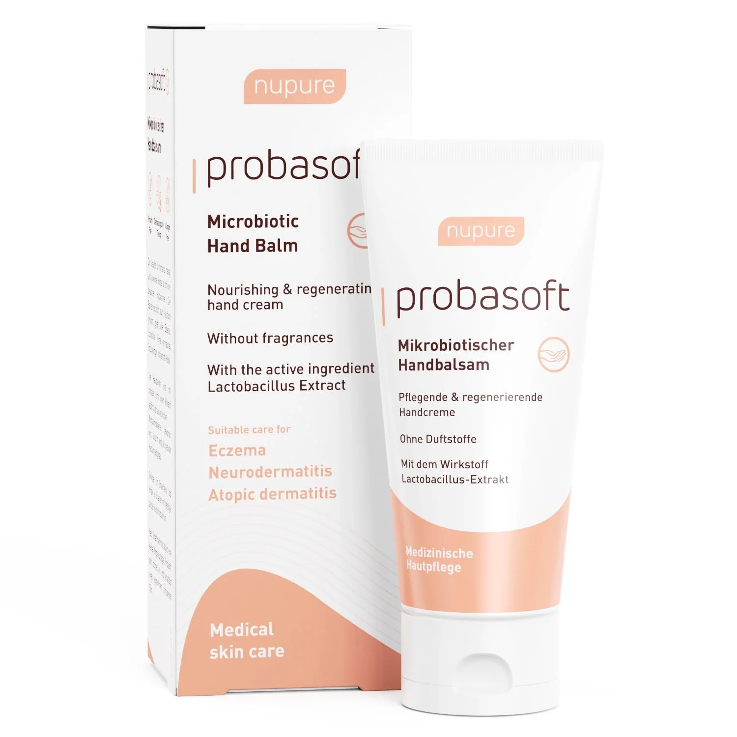 Крем для рук Nupure Probasoft 50 мл для дуже сухої шкіри рук, фото №1 Крем для рук Nupure Probasoft 50 мл для дуже сухої шкіри рук, фото №1