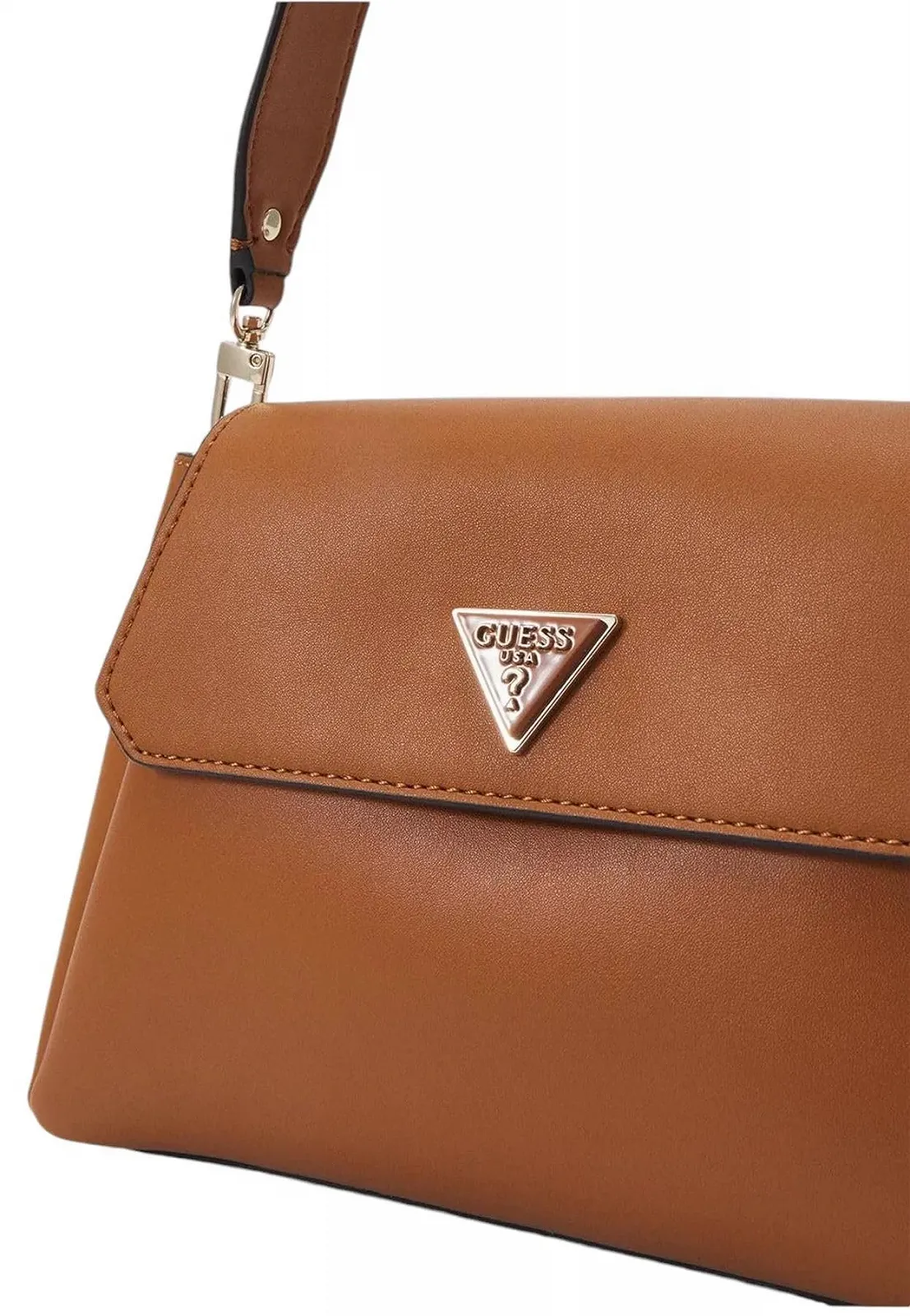 Сумка через плече GUESS Sora Girlfriend Flap, Cognac, фото №2 Сумка через плече GUESS Sora Girlfriend Flap, Cognac, фото №2
