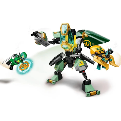 Дизайнер LEGO Ninjago Водний робот Ллоїда 228 деталей 71750, фото №6 Дизайнер LEGO Ninjago Водний робот Ллоїда 228 деталей 71750, фото №6