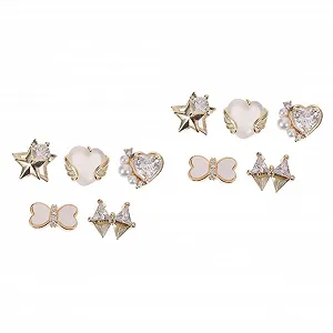 Украшения для маникюра Сердце FRCOLOR, 10 шт - Фото 1