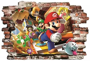 Наклейка на стіну Mario Design Super Mario 780 x 560 мм 1 лист - Фото 1