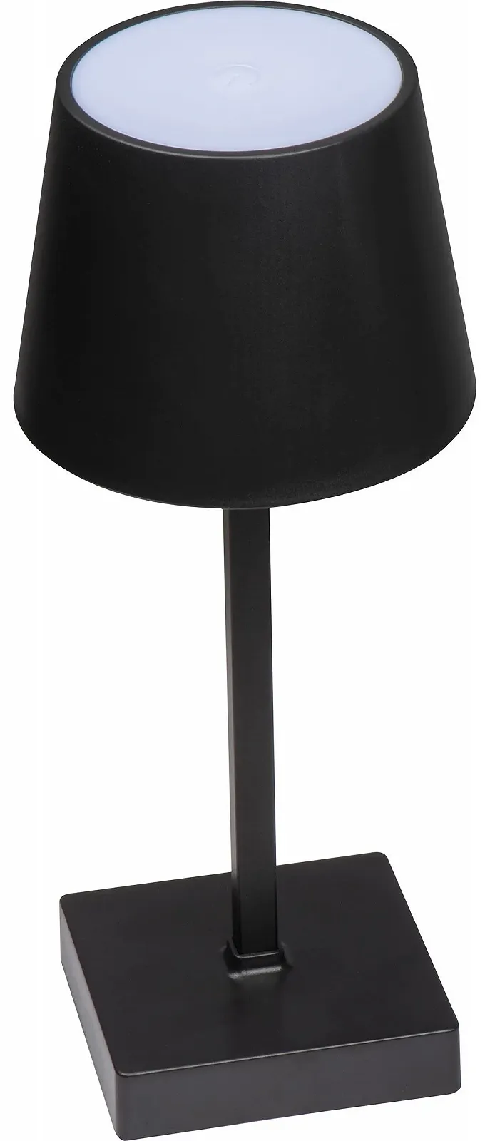 Настільна лампа LED комплект 2 шт акумуляторна пластикова сенсорна чорна, фото №3