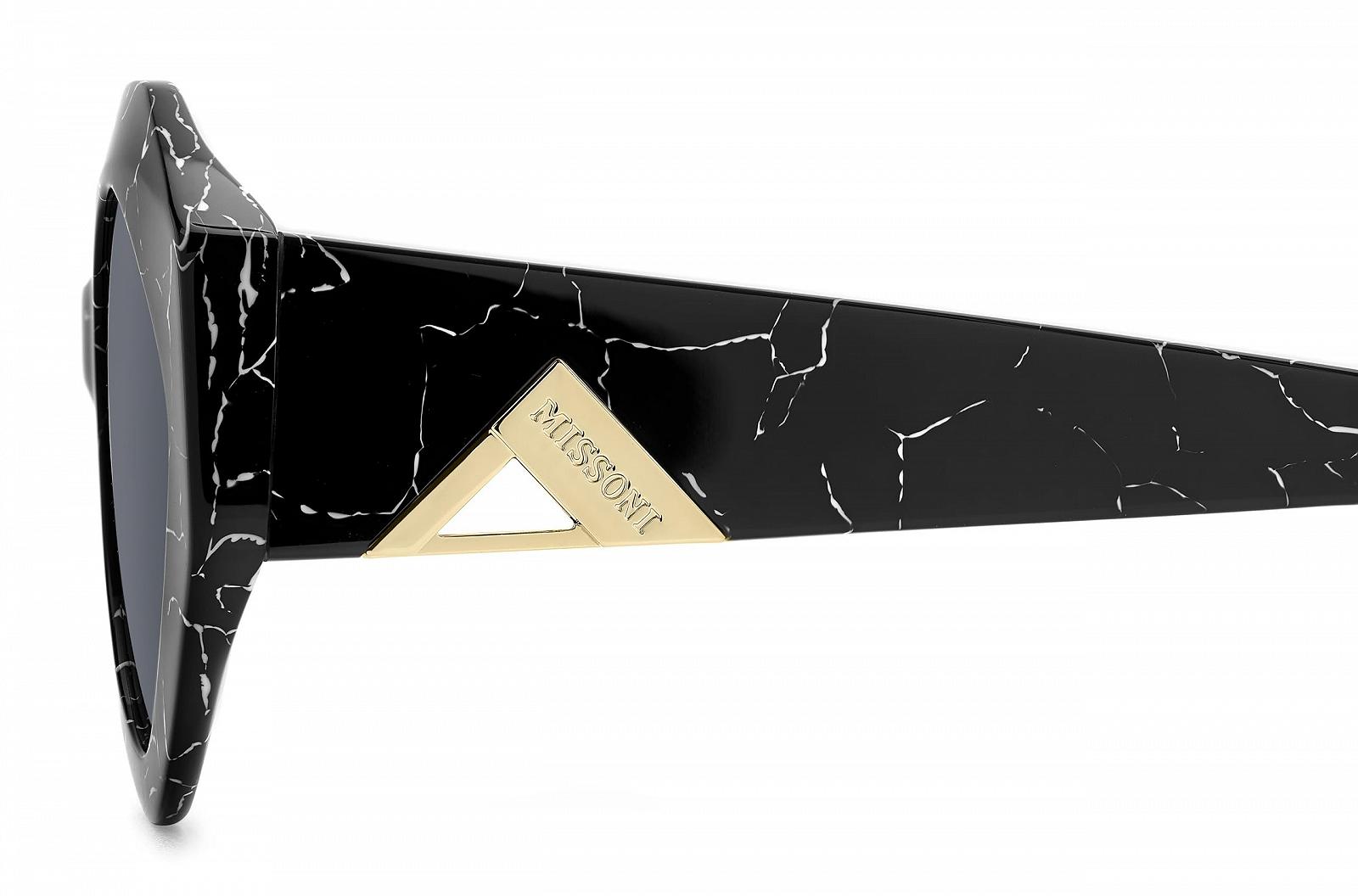 Сонцезахисні окуляри Misoni MIS 0169/S GBY Чорний мармур, фото №4