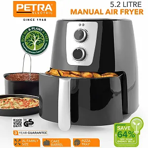 Мультипечь Petra PT5175VDEEU10 5.2 л 1300 Вт XL с формами для пиццы и кекса synthetic.ua - Фото 1