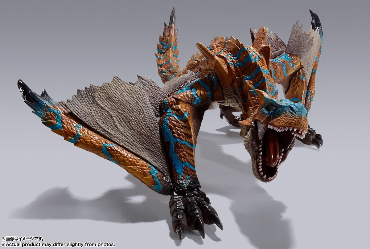 Фігурка Екшн Tamashii Nations Monster Hunter Rise Tigrex Bandai Spirits S.H.MonsterArts, фото №5