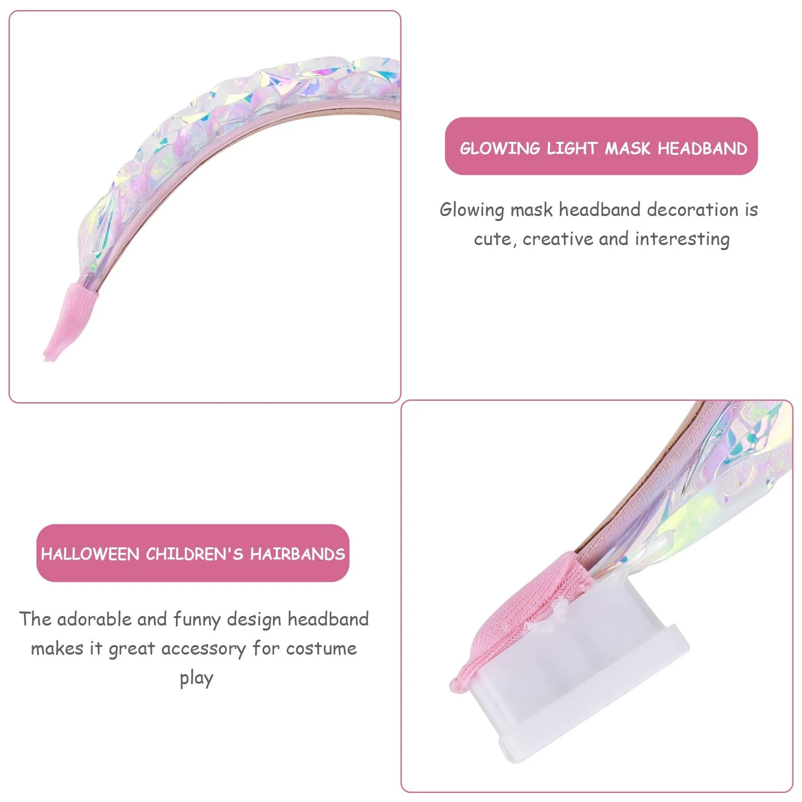 Світлодіодна Обруч на Голову, Набір з 2 шт, фото №4