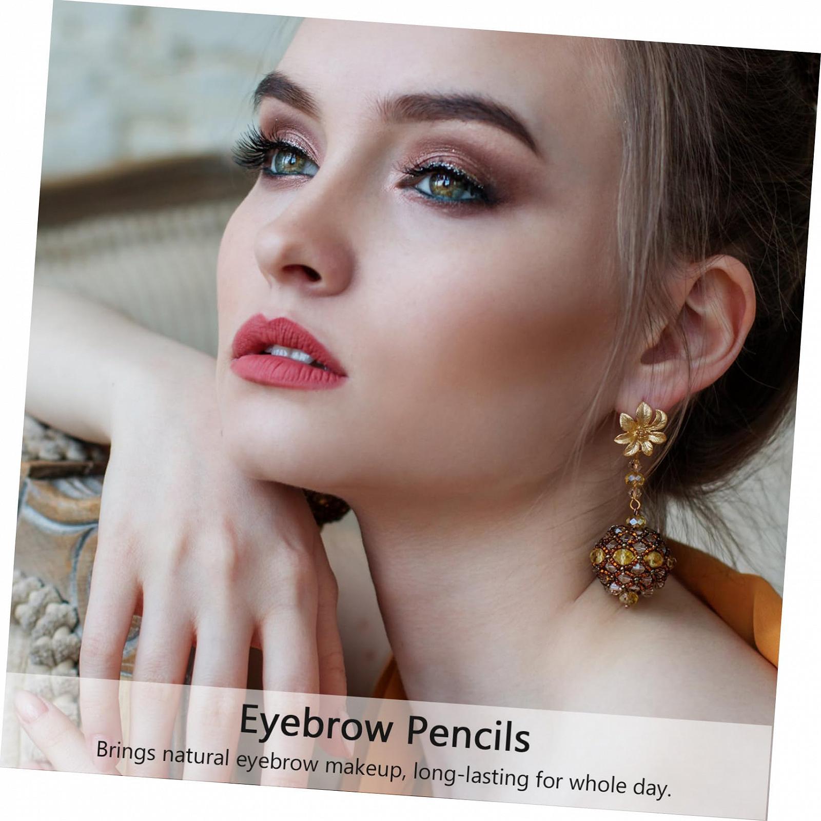 Олівець Beaupretty 24 шт. для брів професійний хайлайтер для очей олівець для макіяжу з точилкою інструмент для висвітлення, фото №4