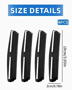 Тримач кута заточування набір 4 шт. ручний для точильних каменів Black 10 см synthetic.ua - Фото 1