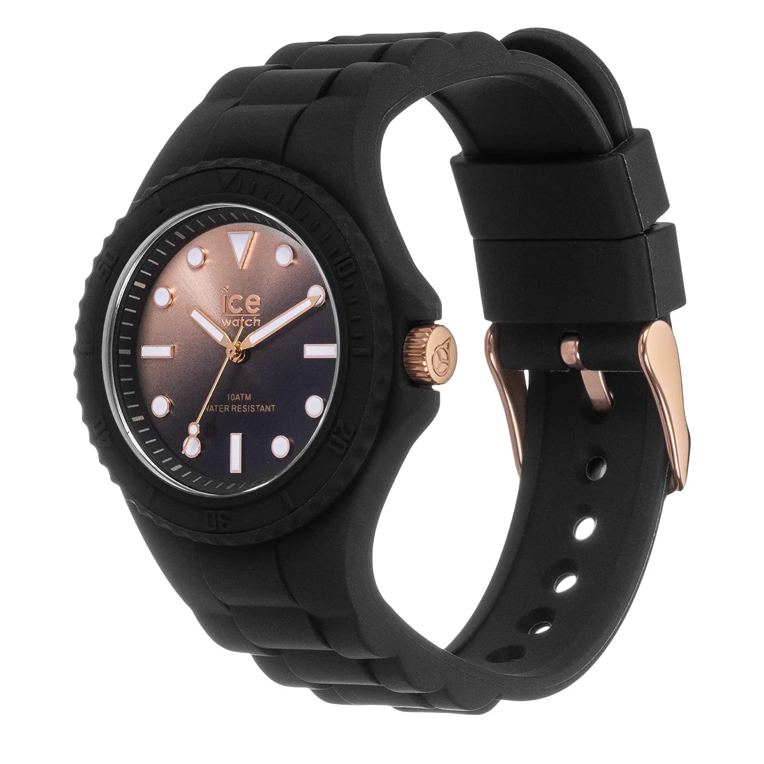 Годинник Ice-Watch ICE Generation Sunset Black з силіконовим ремінцем, фото №3 Годинник Ice-Watch ICE Generation Sunset Black з силіконовим ремінцем, фото №3