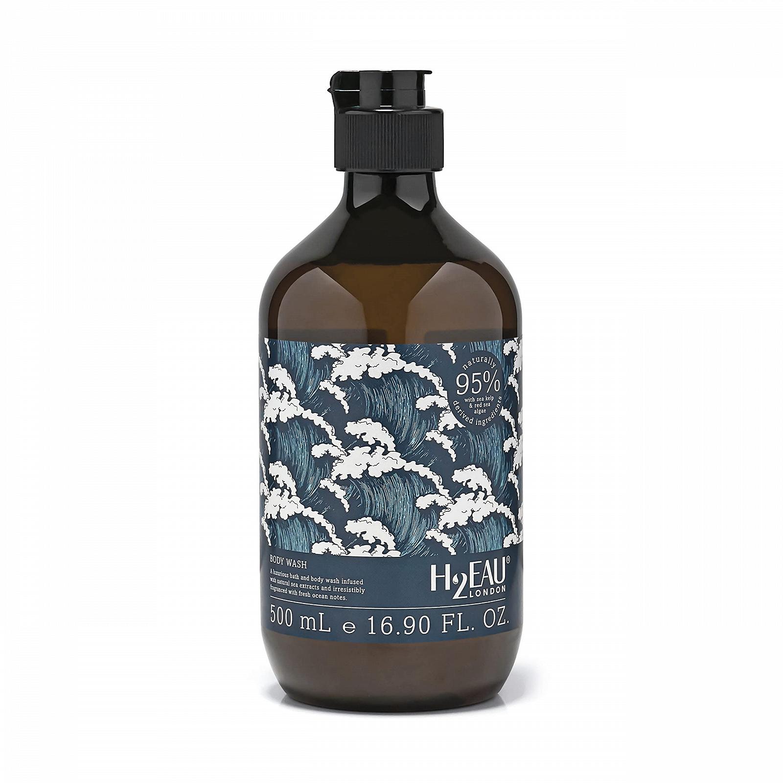 Гель для душу H2Eau Ocean Scent з морськими екстрактами 500 мл, фото №1