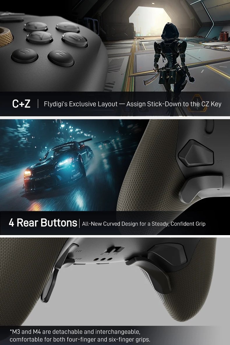 Геймпад Flydigi Vader 5 Pro (Windows Android Nintendo Switch iOS), фото №14