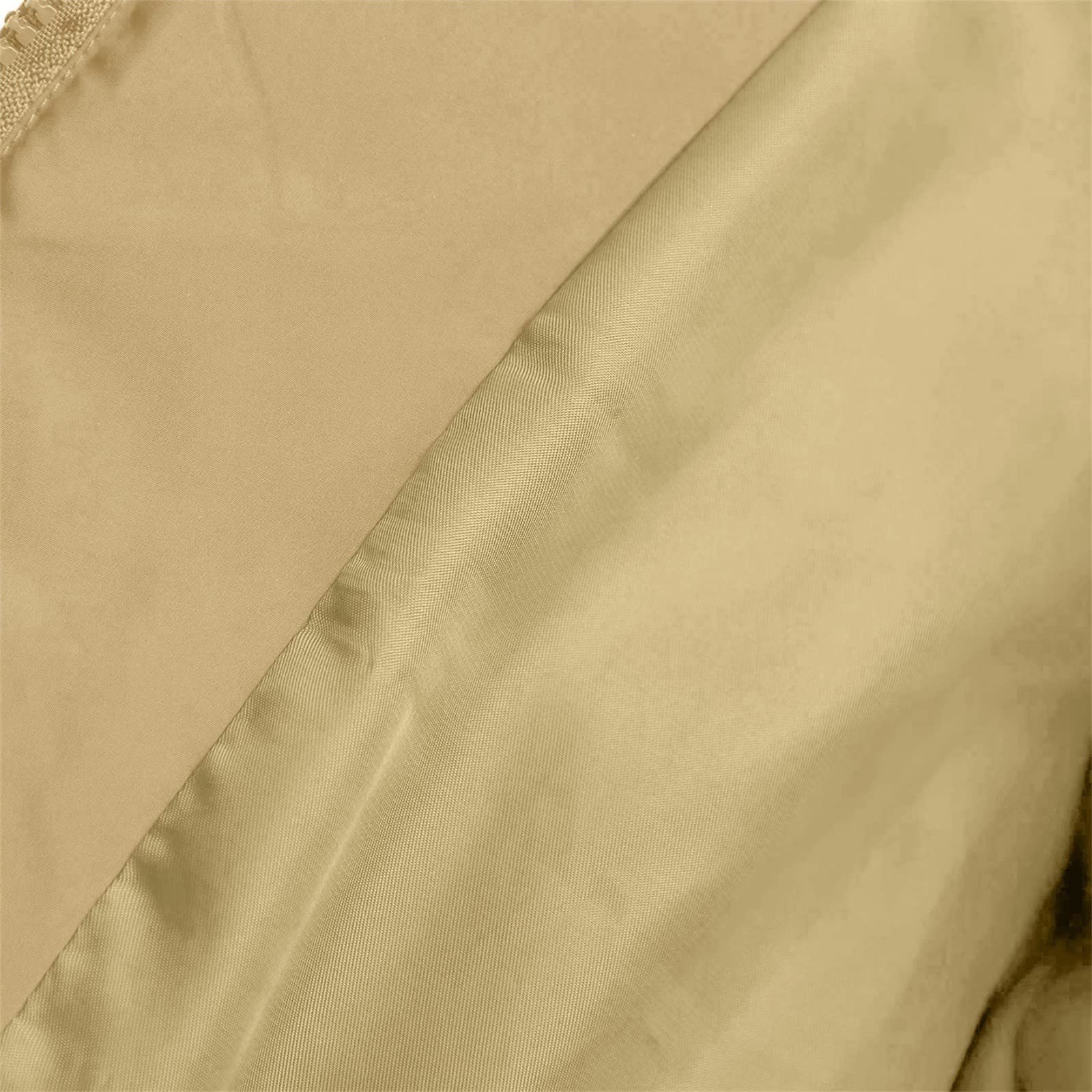 Куртка з капюшоном жіноча однотонна бавовняна на весну, фото №7