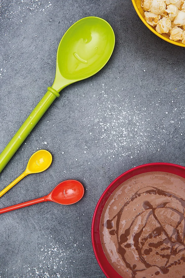 Ложка Zakdesigns Hot Pop-Happy, меламін, різнокольорова, 14 см, фото №2