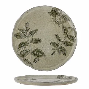 Купити Тарілка Bloomingville Creative Collection Jasper, зелена, кераміка, діаметр 21.5 x висота 1.5 см - Фото 1 Тарілка Bloomingville Creative Collection Jasper, зелена, кераміка, діаметр 21.5 x висота 1.5 см - Фото 1