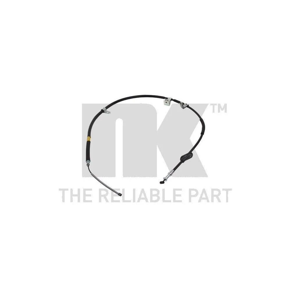 Трос стояночного тормоза NK 904407 для SUBARU левый, фото №1