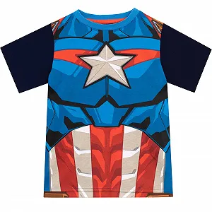 Піжама Дитяча Marvel Captain America synthetic.ua - Фото 1