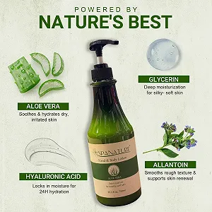 Лосьон для рук и тела Spanature Selection, 750 мл (Aloe Vera) synthetic.ua - Фото 1