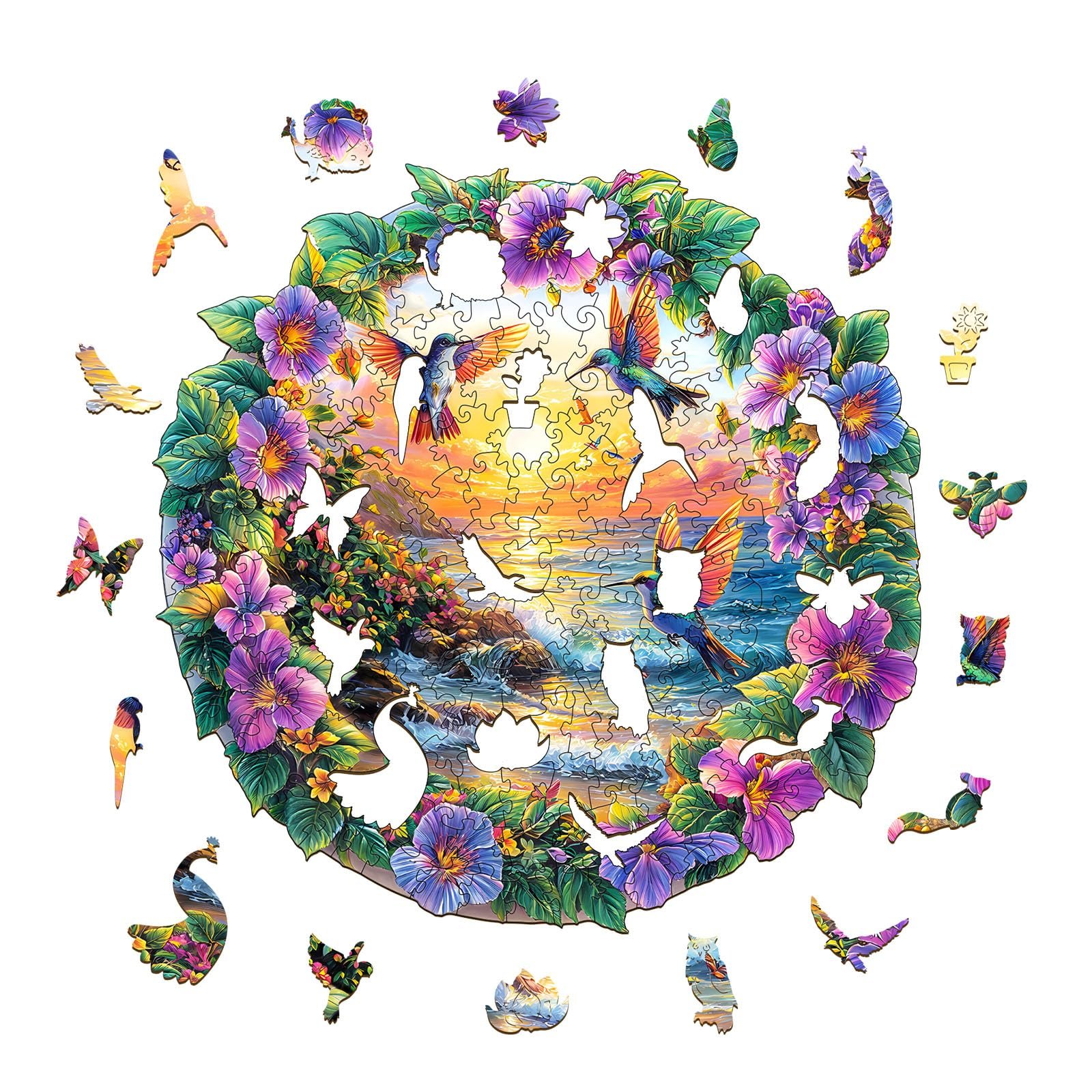 Дерев'яний пазл SECOGM 3D Resort Beach 100 деталей 21,5 x 21,5 см, фото №3 Дерев'яний пазл SECOGM 3D Resort Beach 100 деталей 21,5 x 21,5 см, фото №3