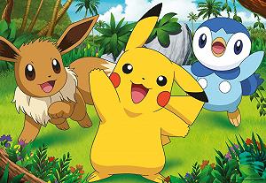 Детский пазл Ravensburger 05668 Pikachu and His Friends Pokémon 2 x 24 элемента для детей от 4 лет - Фото 1