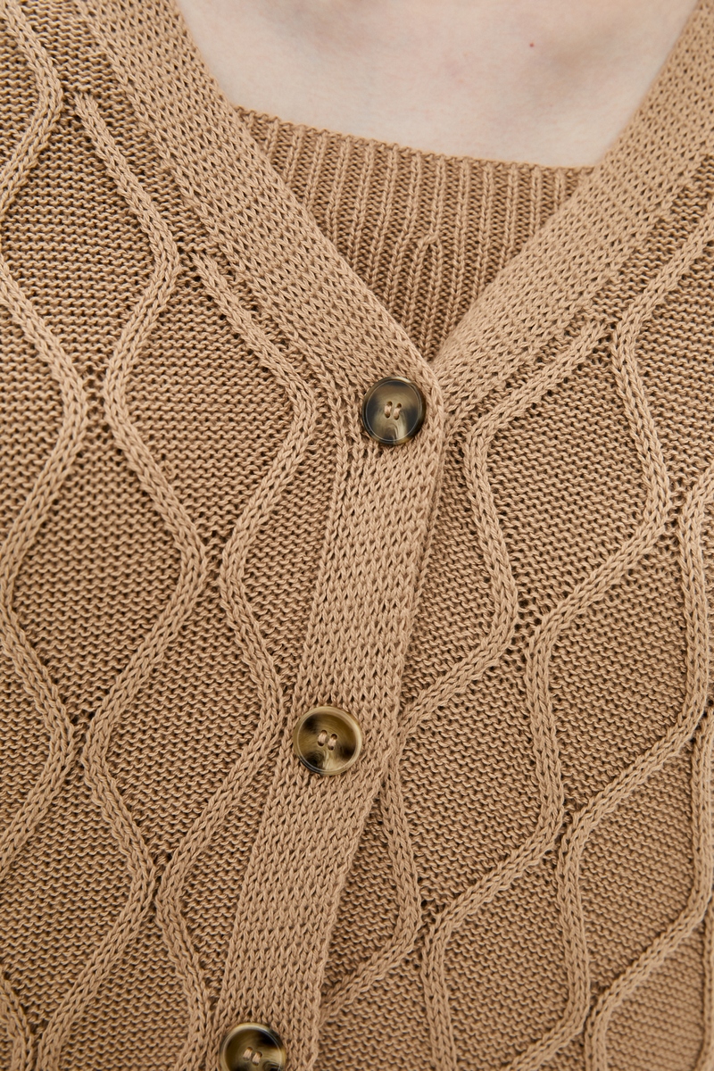 Твинсет Sewel SC836 42-44 Светло-коричневый SC836620000, фото №5