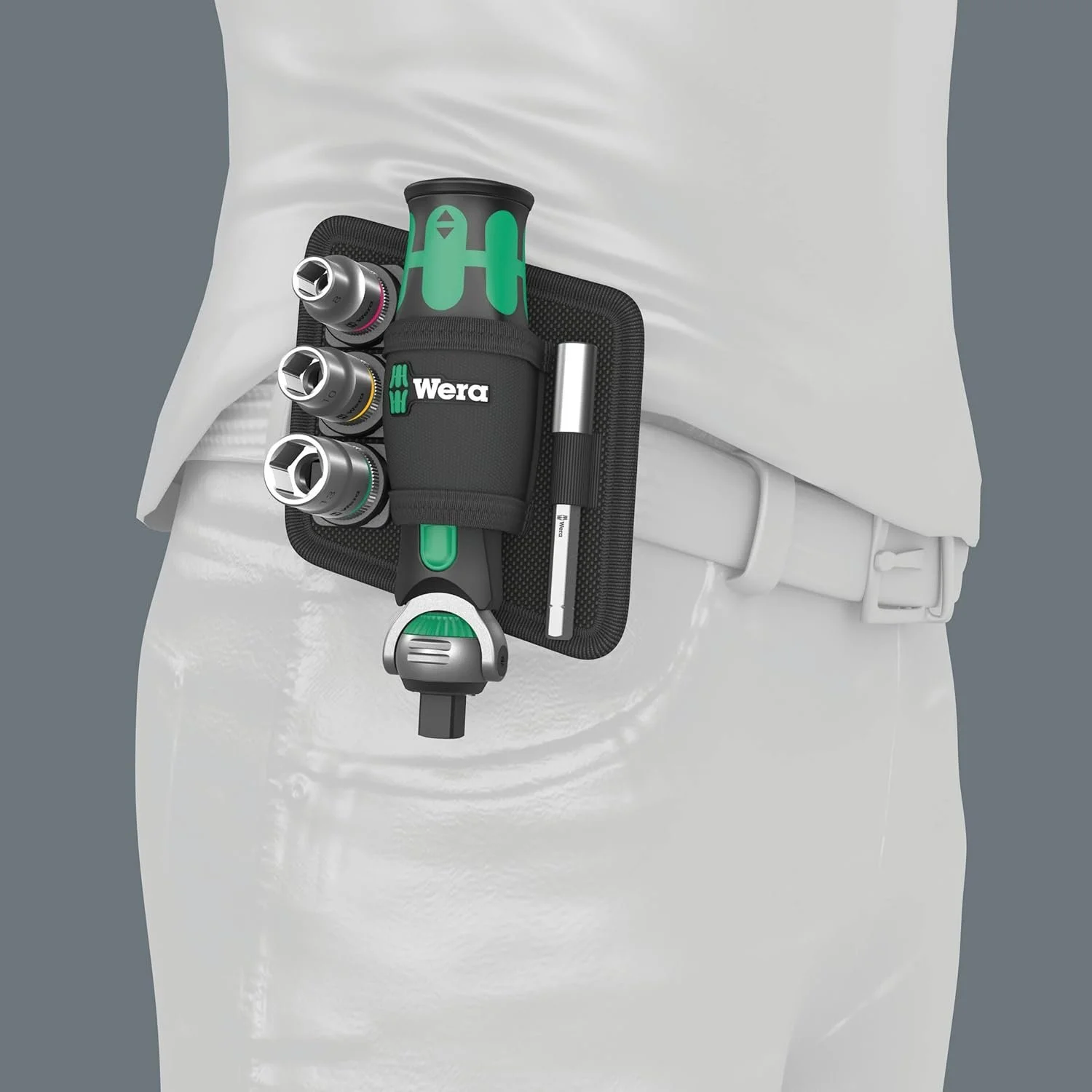 Набор инструментов Wera 8009 Zyklop Pocket Set 2 05004281001 18 шт Черно-зеленый, фото №8