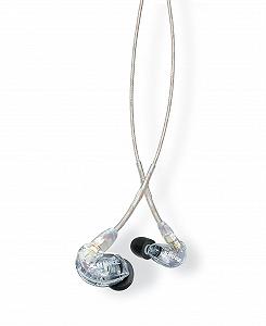 Навушники Shure SE215-CL Прозорі Провідні Внутрішньовушні - Фото 1