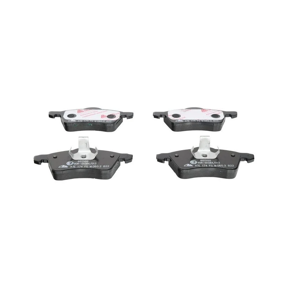 Комплект гальмівних колодок, дискове гальмо ATE 13.0460-7102.2 для VAG, передній міст, фото №1