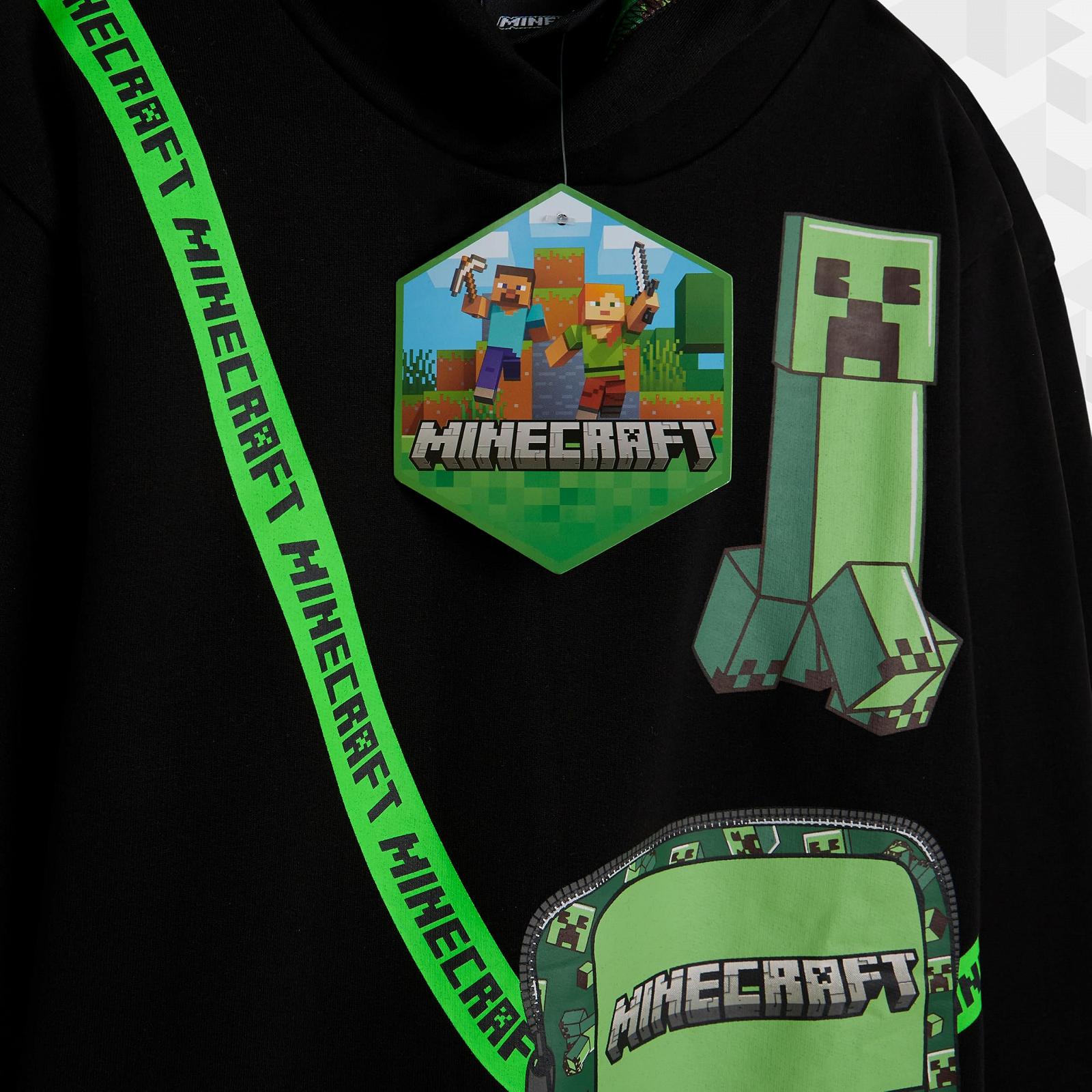 Худі Minecraft Creeper для хлопчиків та підлітків - подарунок для геймерів, фото №5