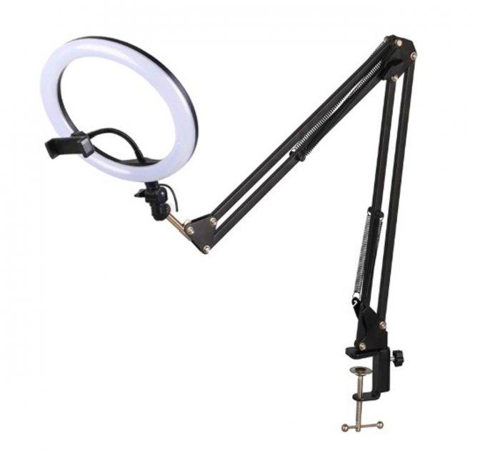 Настольная кольцевая Led лампа 30см селфи, фото №2