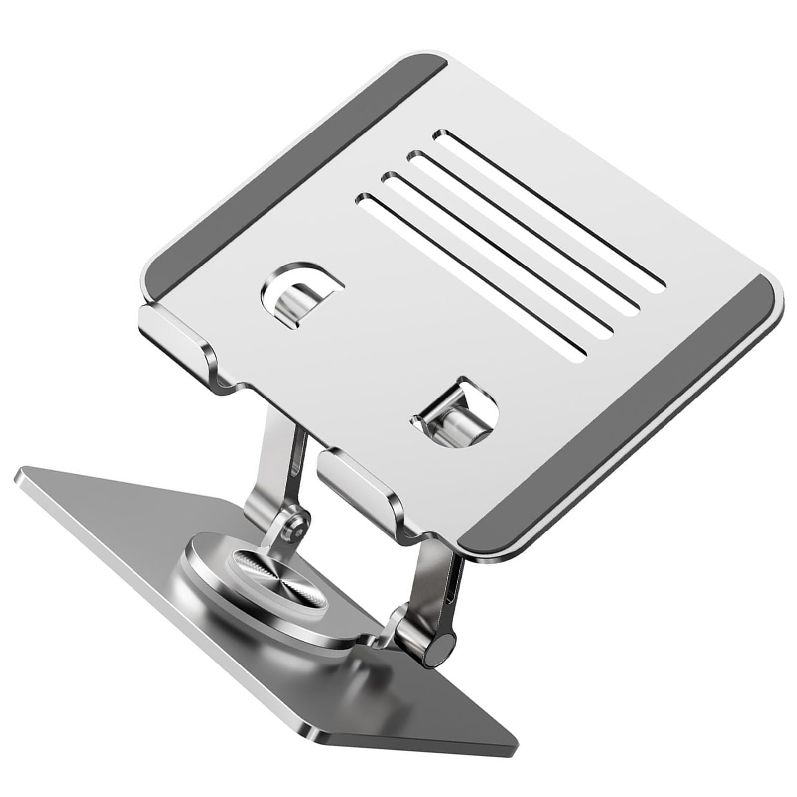 Портативна Підставка для Ноутбука, складна основа, тримач, обертання на 360 градусів, охолоджуюча, тримач для телефону, фото №7