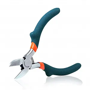 Мини-диагональные плоскогубцы SPEEDWOX, 4-1/2 дюйма, выпуклые плечи, маленькие пластиковые кусачки, микро-бокорезы, боковые кусачки для ювелирных изделий, профессиональные инструменты для изготовления бижутерии и хобби - Фото 1