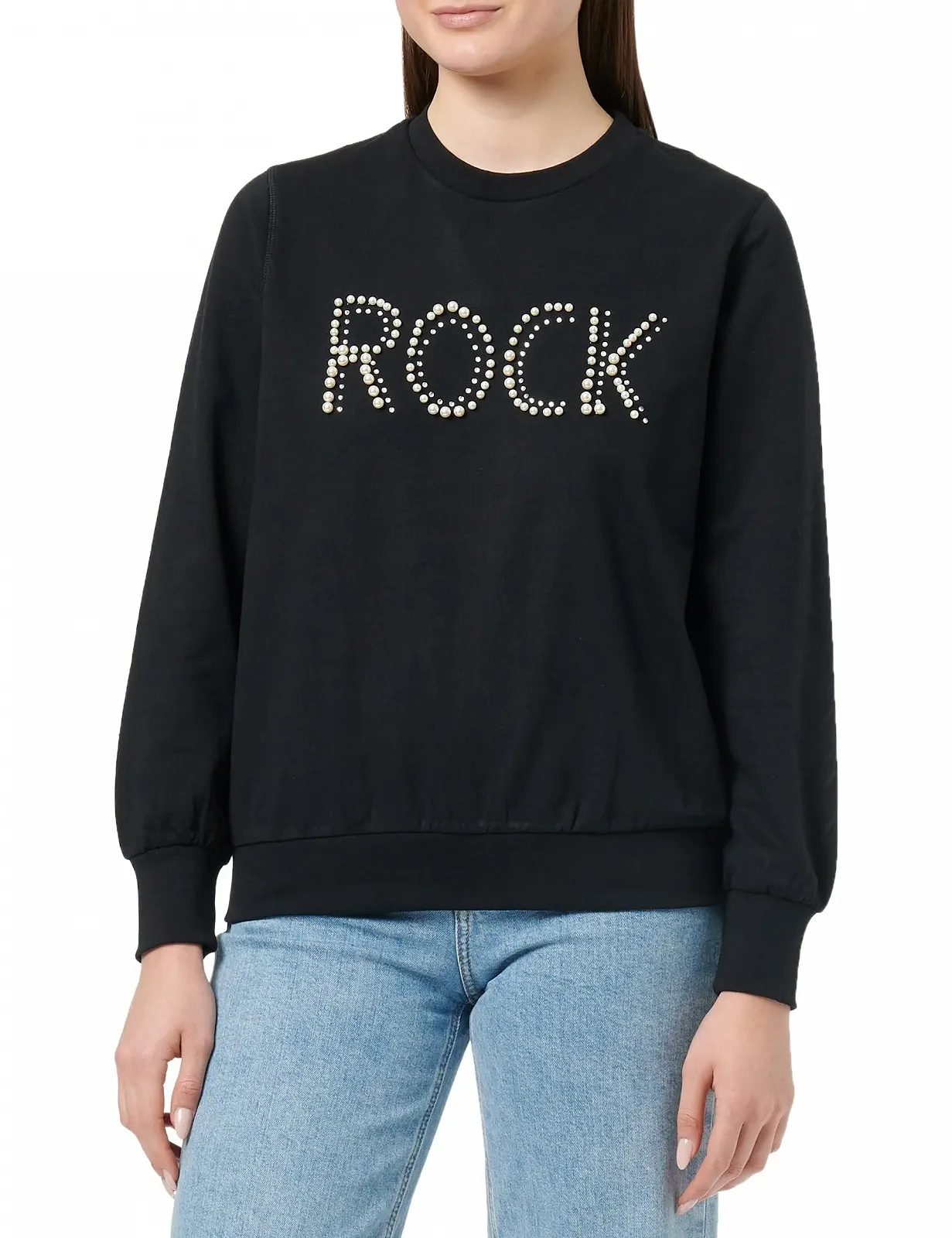 Женская Толстовка ONLY Onlamy L/S Stones O-Neck Box Ub SWT, фото №1 Женская Толстовка ONLY Onlamy L/S Stones O-Neck Box Ub SWT, фото №1