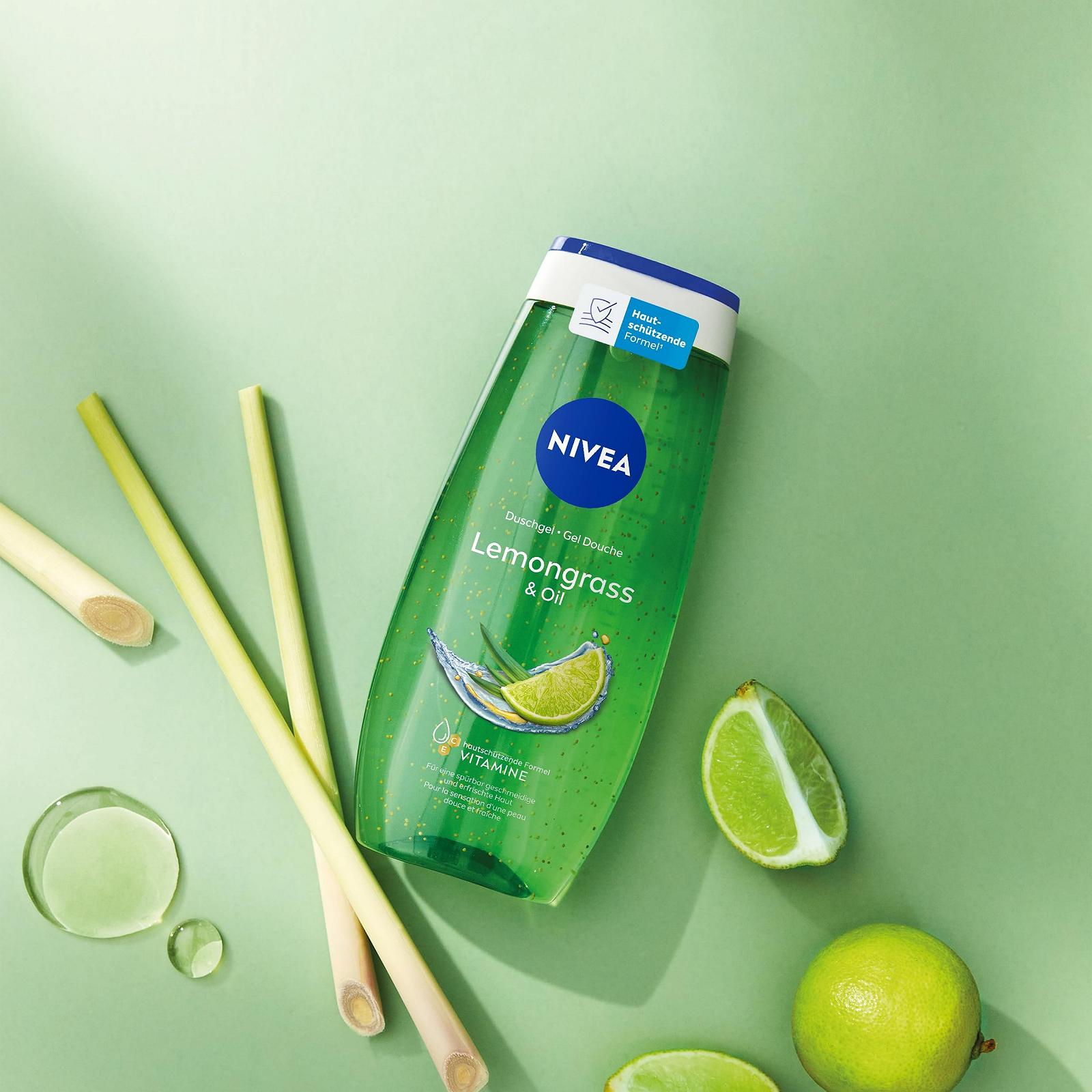 Гель для душа NIVEA Lemongrass & Oil 250 мл, фото №7