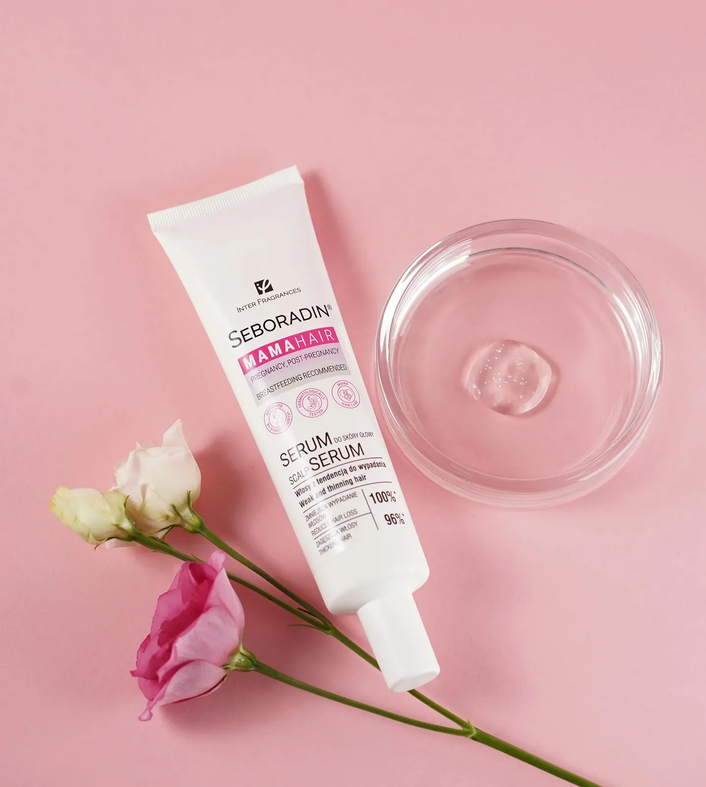 Сироватка Seboradin для шкіри голови Для вагітних жінок Для всіх типів волосся Зміцнення волосся мами 100 мл, фото №5