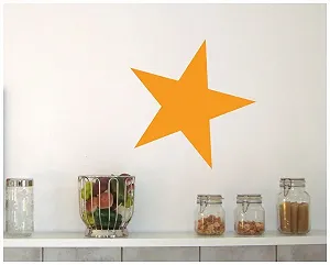 Наклейка на стіну Samunshi Star Filled 30 x 30 см Чорна synthetic.ua - Фото 1