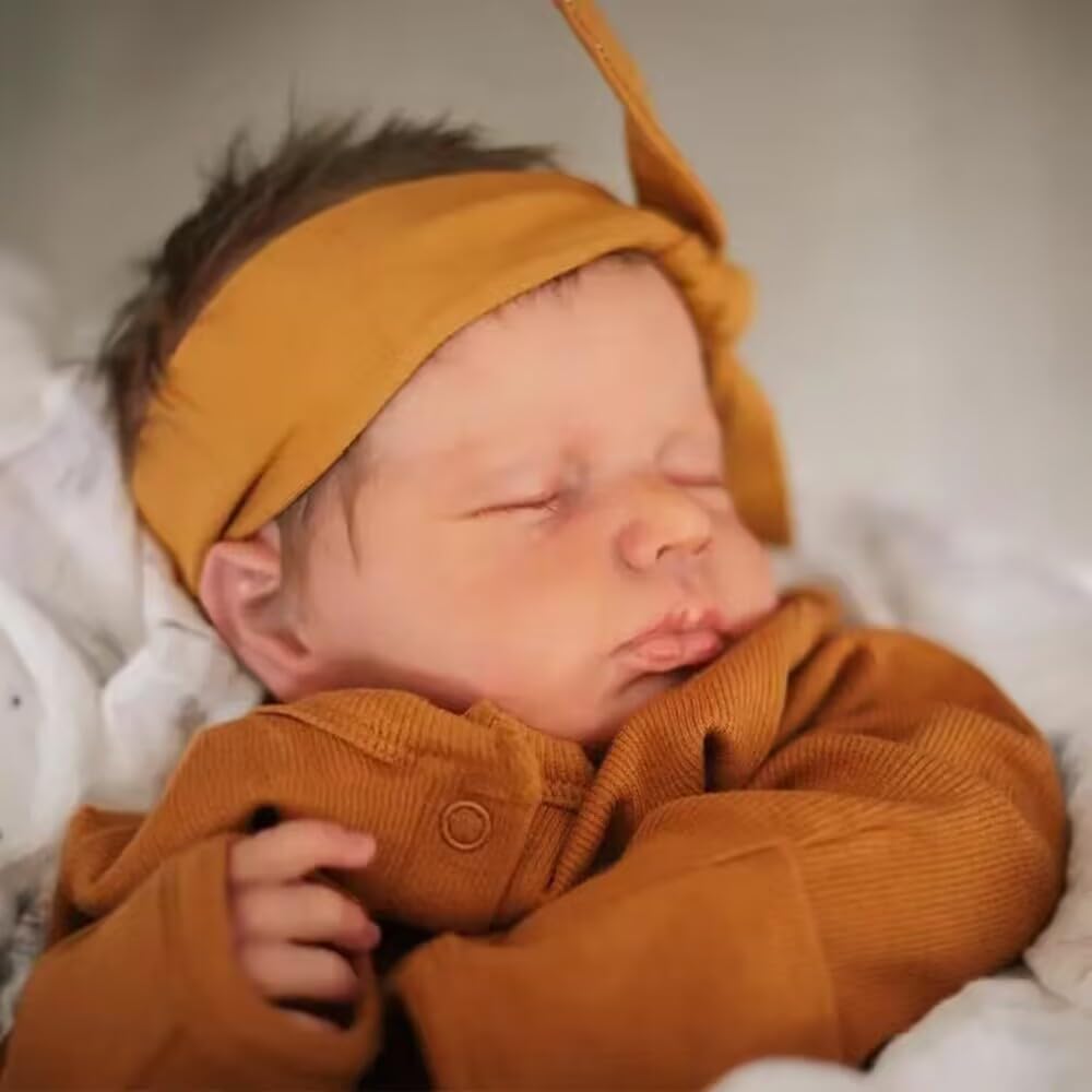 Кукла Zero pam Reborn Baby Dolls Girls 20-дюймовая 50-см полностью силиконовая кукла Реалистичная Reborn Baby Doll анатомически правильная Кукла младенец для девочек с аксессуарами для кормления, фото №3