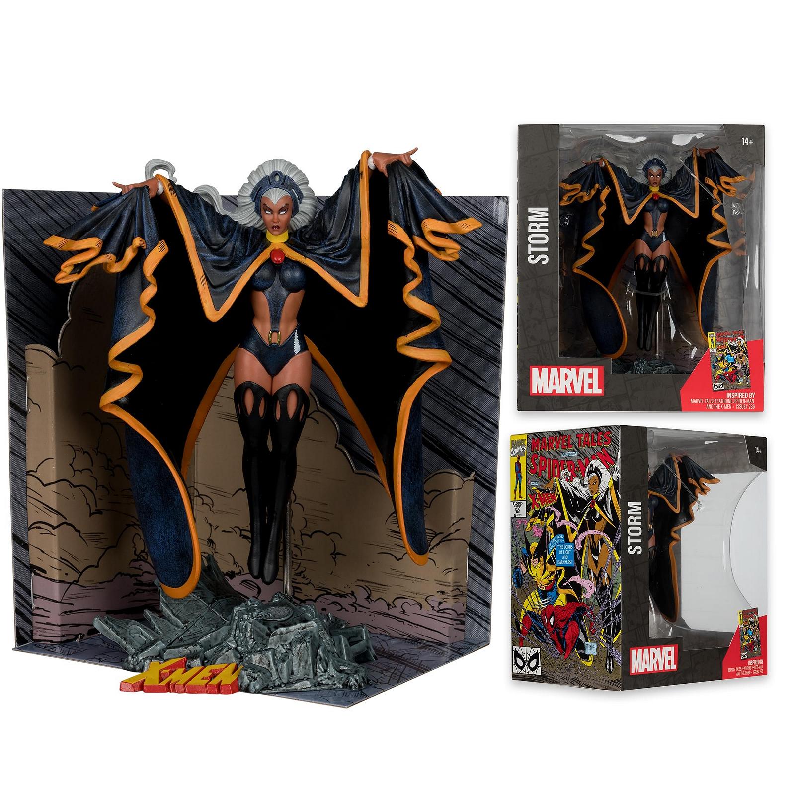 Статуя ПВХ Marvel Collection 1/10 Шторм (Marvel Tales Featuring Spider-Man and The X-Men #236) 18 см, фото №4